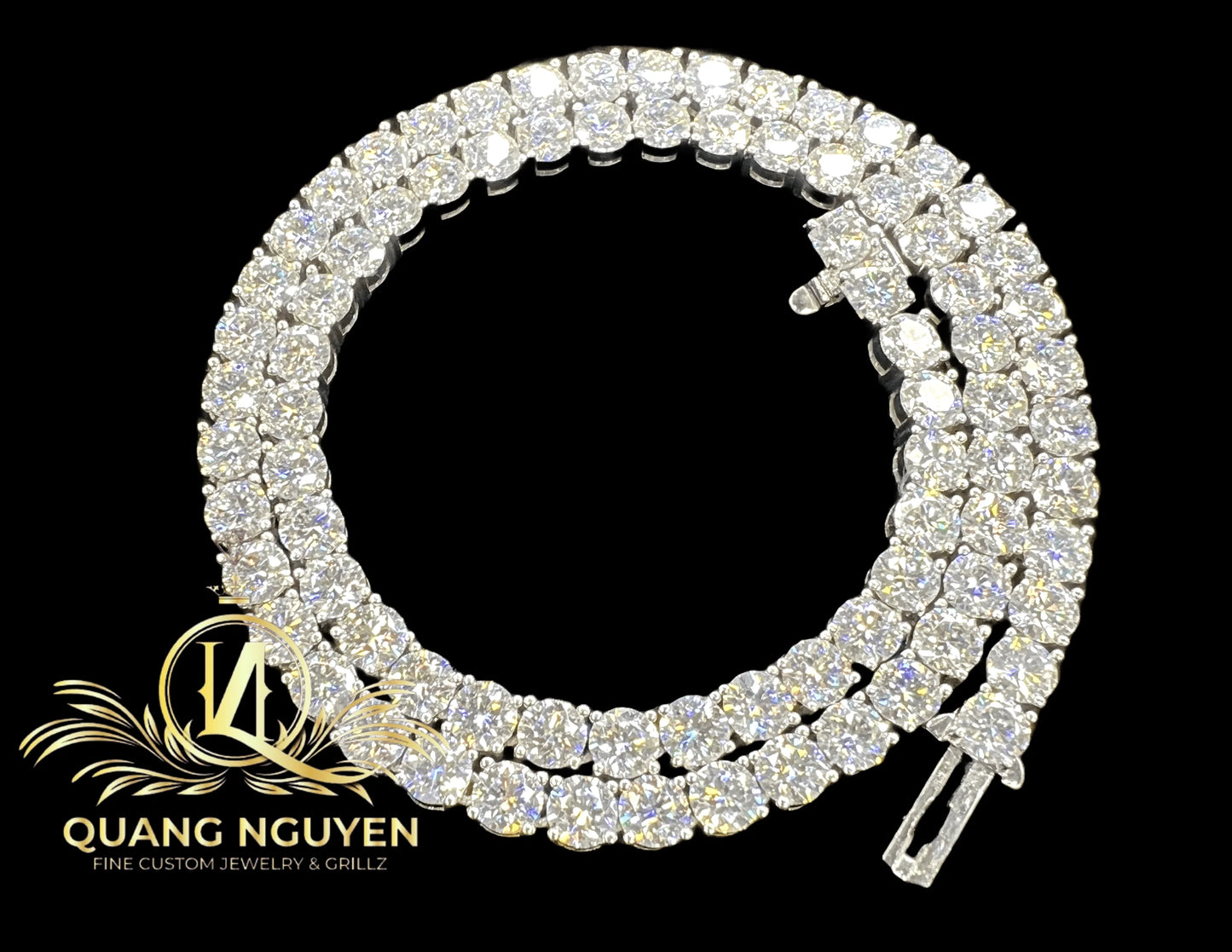24 inch 4.5mm Per Stone Tenis Chain