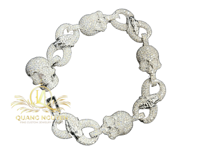 8.5 inch 18mm Bracelet Infiniti Skull